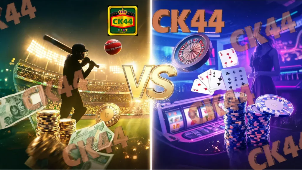 CK44 vs Glory Casino head-to-head comparison hero image showing BPL cricket markets and bKash settlement speed test results for Bangladesh players